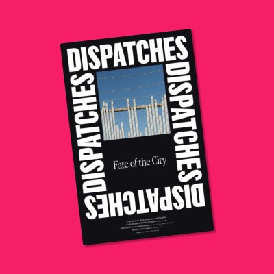 Big pages and big ideas in Dispatches magazine cover