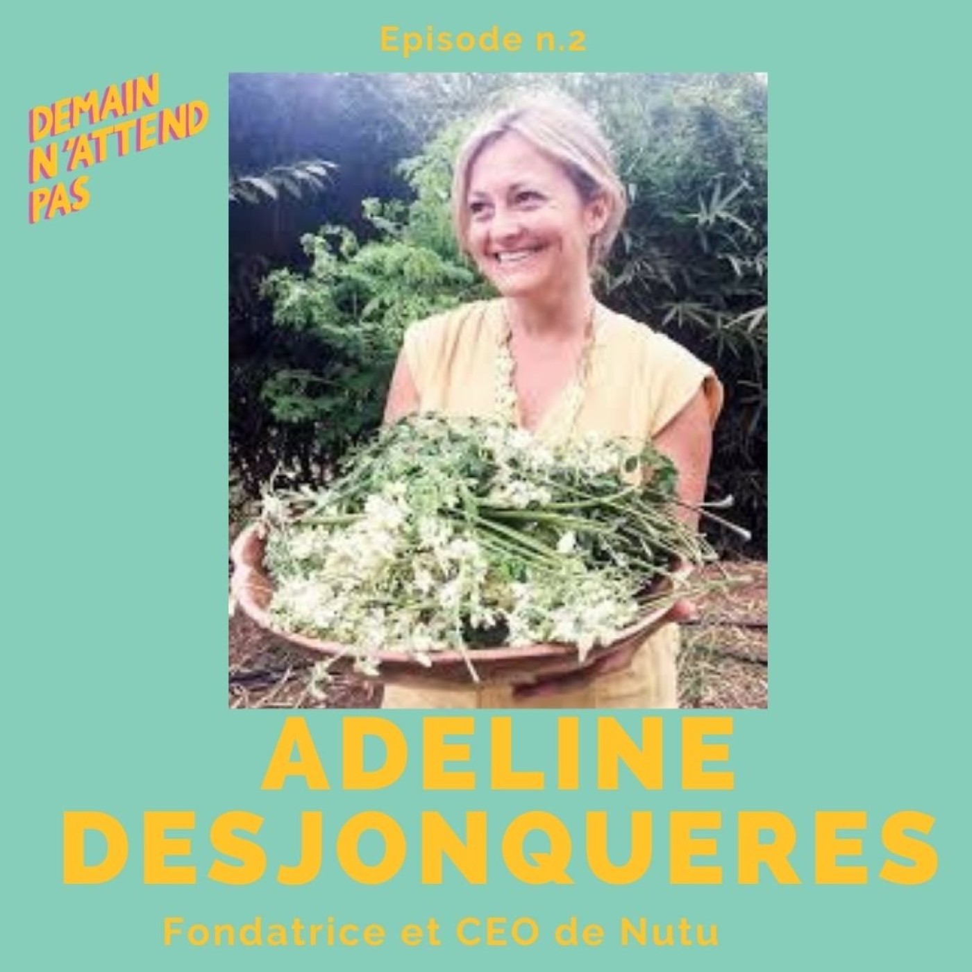 2- Adeline Desjonquères, fondatrice de Nutu, des cosmétiques et compléments alimentaires naturels et éthiques à base de moringa