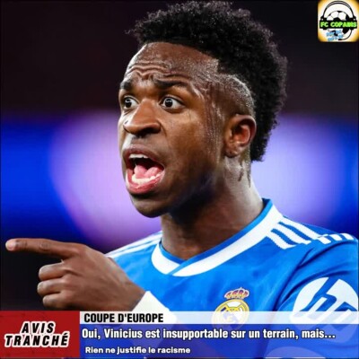 Debat Foot international - Oui Vinicius🇧🇷 est insupportable sur un terrain, mais rien ne justifie le racisme cover