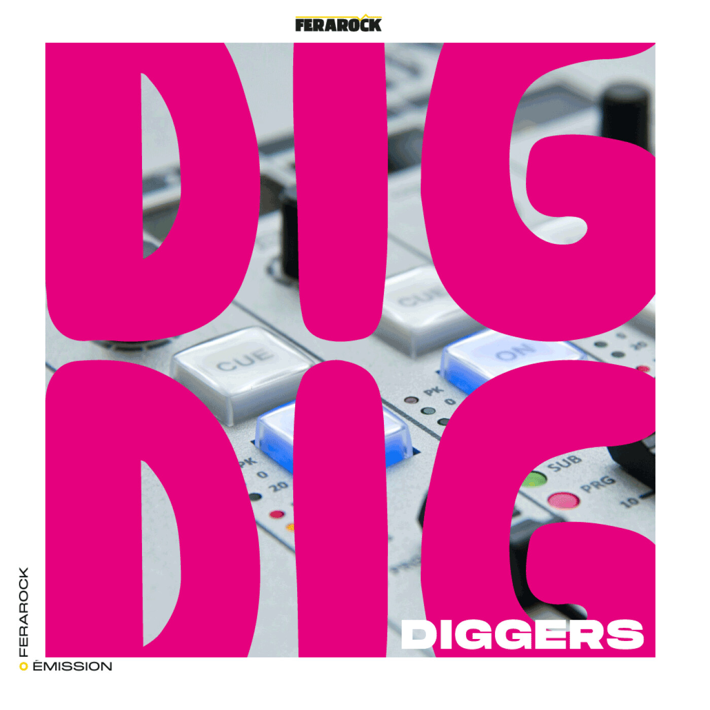 Dig Dig Diggers avec La Cafetera Roja, Monolithe Noir, Pö