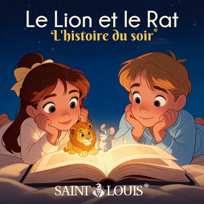 Louise et Joseph — Fables de La Fontaine : Le Lion et le Rat, une histoire du soir à écouter en famille cover