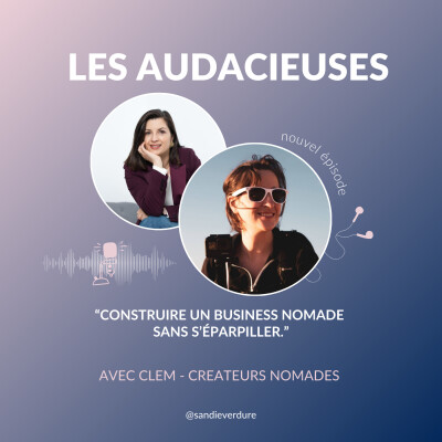 Construire un business nomade  sans s’éparpiller - Clem Créateurs Nomades cover
