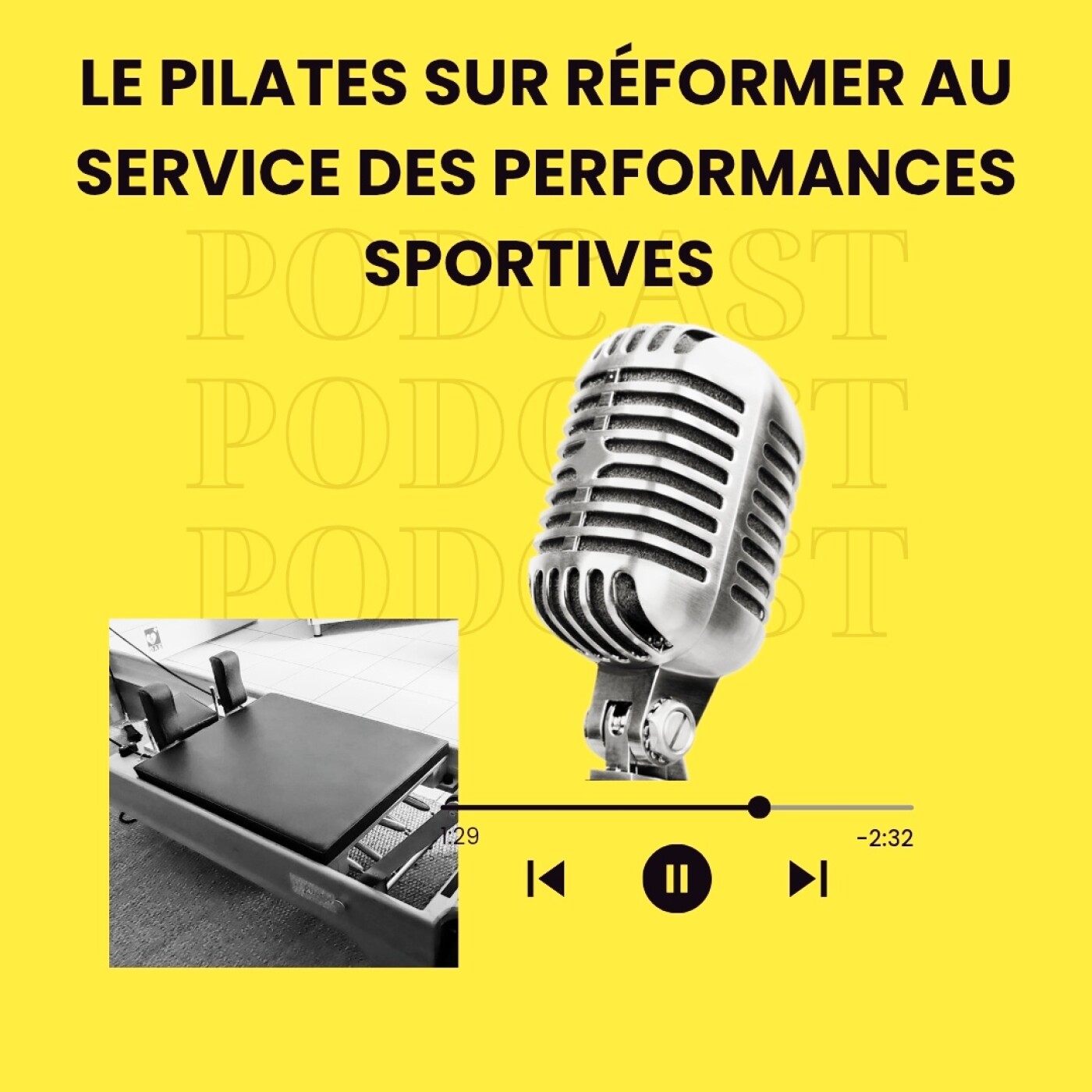 Le pilates sur réformer au service des performances sportives.