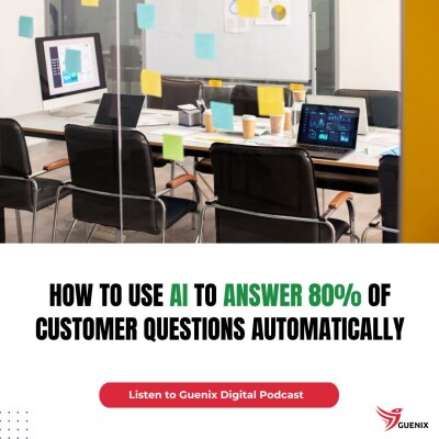 How to Use AI to Answer 80% of Customer Questions Automatically cover