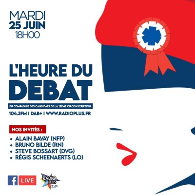 L'HEURE DU DÉBAT - 25.06.2024 / 12ème circonscription du Pas-de-Calais cover