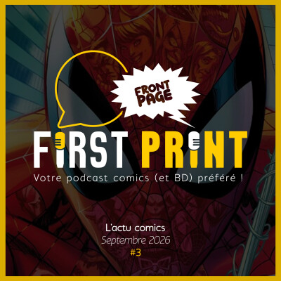 Front Page : l'actualité comics de septembre 2026 #3 (sur 3) ! cover