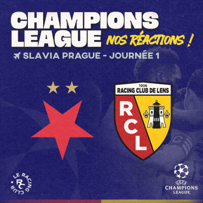 Débrief Slavia Prague vs RC Lens - J1 LDC cover