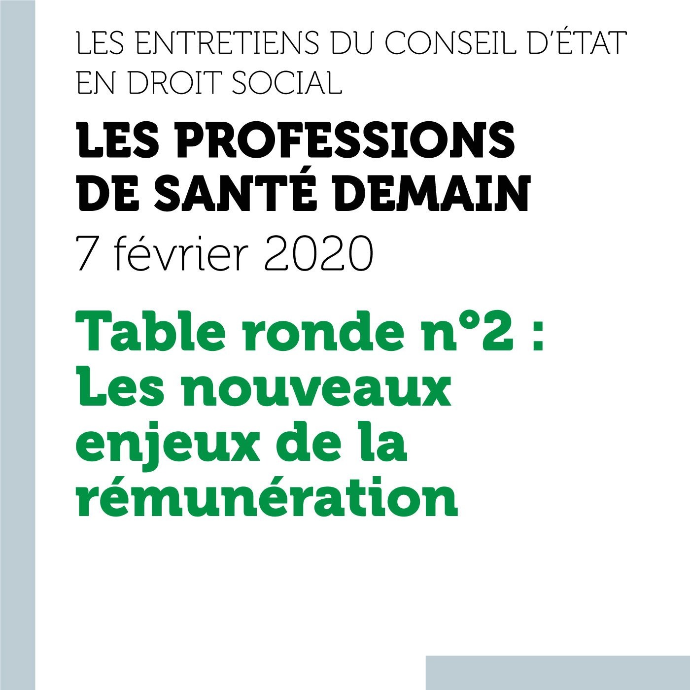Les conférences du Conseil d\'État