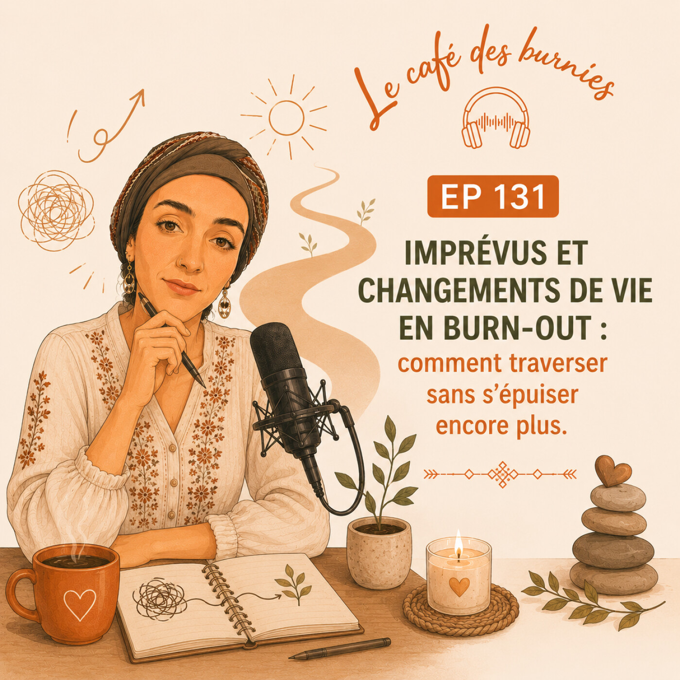 EP 131 IMPRÉVUS ET CHANGEMENTS DE VIE EN BURN-OUT : comment traverser sans s'épuiser encore plus
