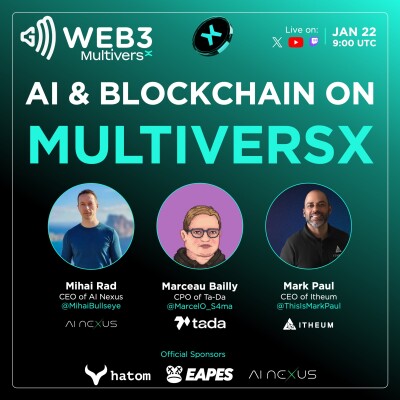 GM Web3 - AI & Blockchain on MultiversX cover