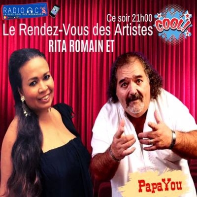 Le Rendez-Vous Des Artistes du 29/10/2021. Guests : Rita Romain & Papayou cover