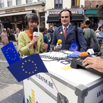 Journée de l'Europe 9 May 2024 -Valerie avec Chris - Citoyen Bulgare cover