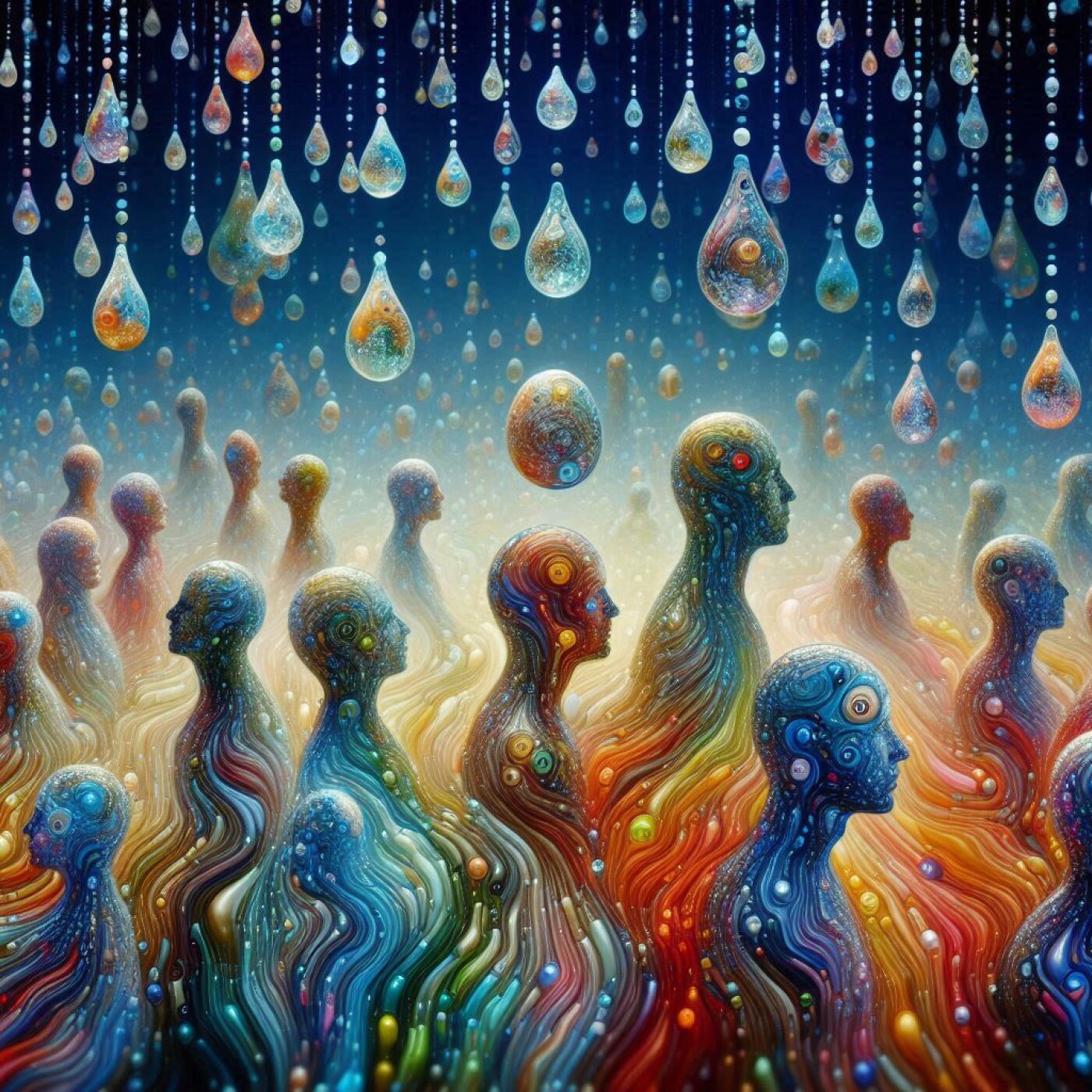 Vous êtes des gouttes d'eau baignant dans un océan d'influences - Archange Gabriel Psaume 211