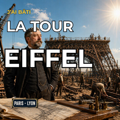 Belle vie du Dijonnais Gustave Eiffel, bâtisseur de la tour légendaire I Histoire vraie cover