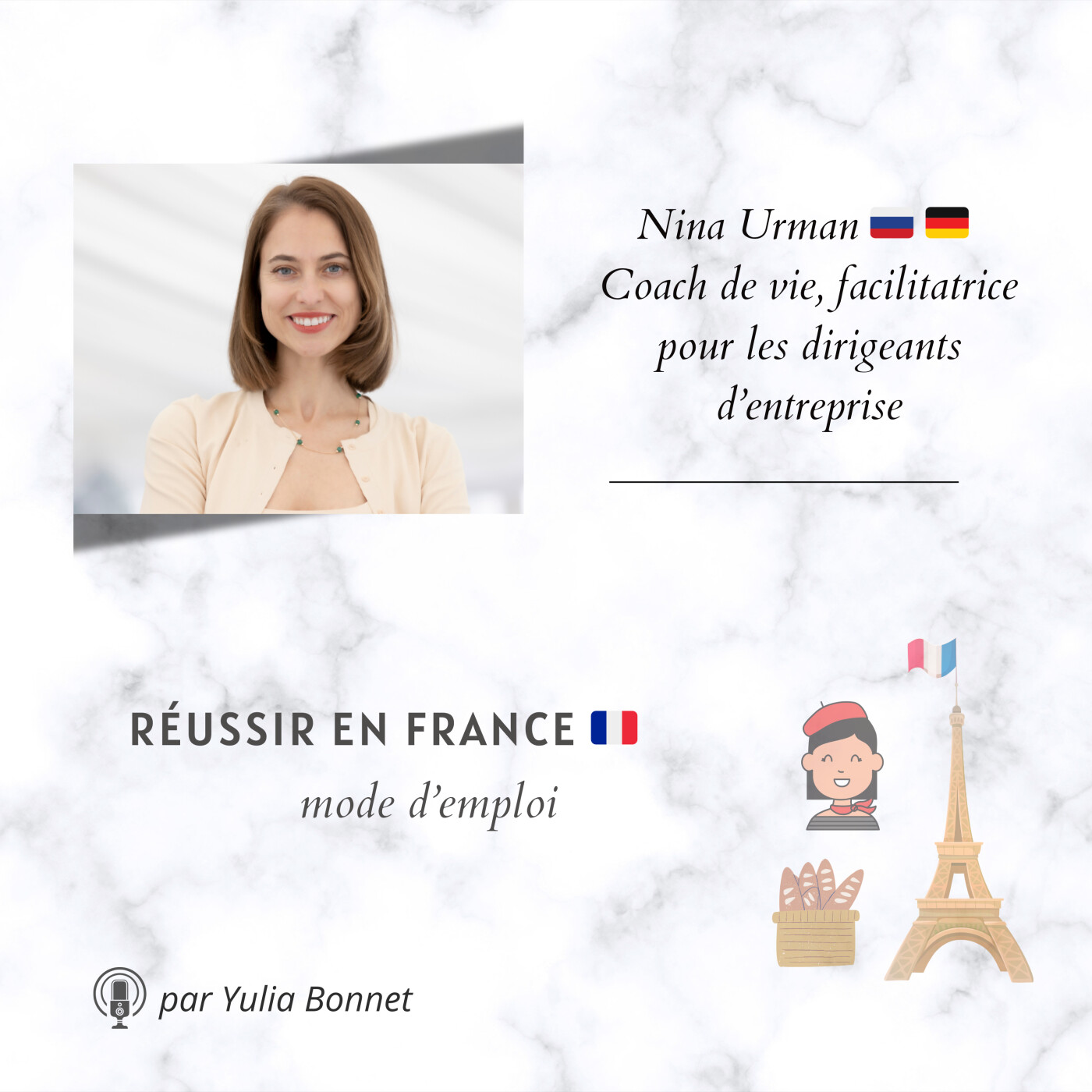 # 15 Nina Urman 🇷🇺 🇩🇪 Coach de vie & facilitatrice pour les dirigeants d’entreprise
