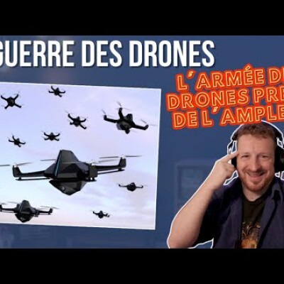 La guerre des drones : L'armée des drones prend de l'ampleur cover