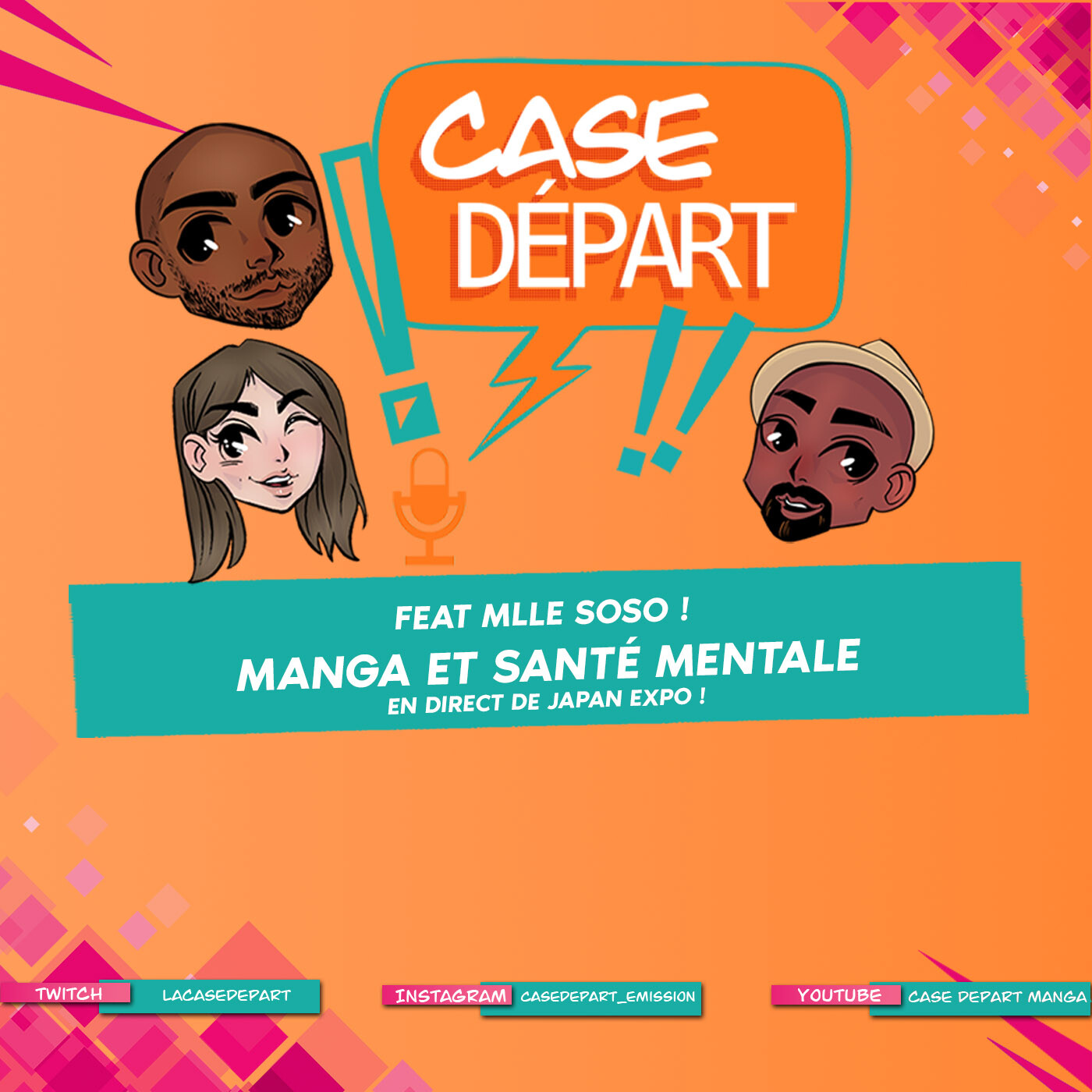 Case Départ - Le podcast manga et développement personnel