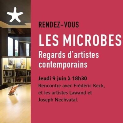 les rendez-vous du salon de lecture - Les microbes: regards d'artistes contemporains cover