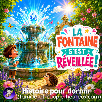 La fontaine magique et le cristal enchanté 💎🌈 | Histoire pour s’endormir enfant | Patricia Histoires cover