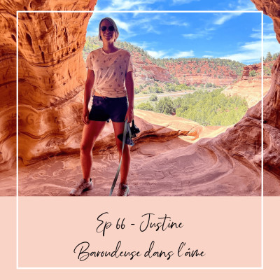 EP 66 - JUSTINE - BAROUDEUSE DANS L'ÂME cover