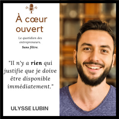 #Ulysse Lubin - "La paix intérieure est le nouveau succès" cover