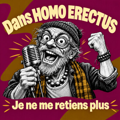 HOMO ERECTUS, LE PODCAST DES HUMAINS QUI REFUSENT DE RAMPER. cover