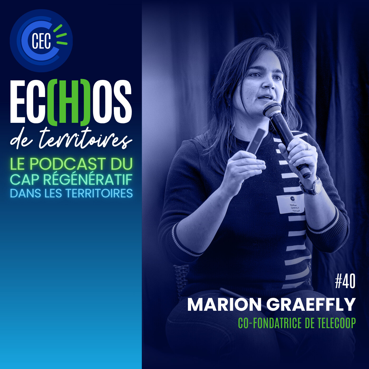 #40 - Marion Graeffly - Co-fondatrice de Telecoop episode artwork