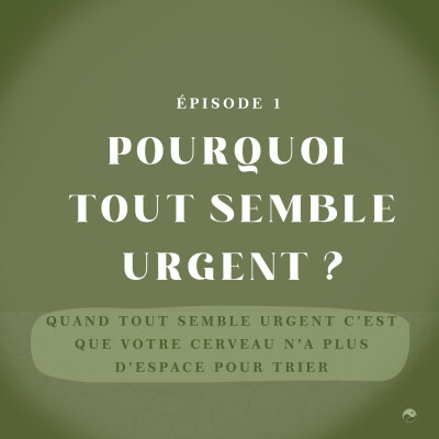 Pourquoi tout semble urgent : le piège du cerveau en surcharge cover