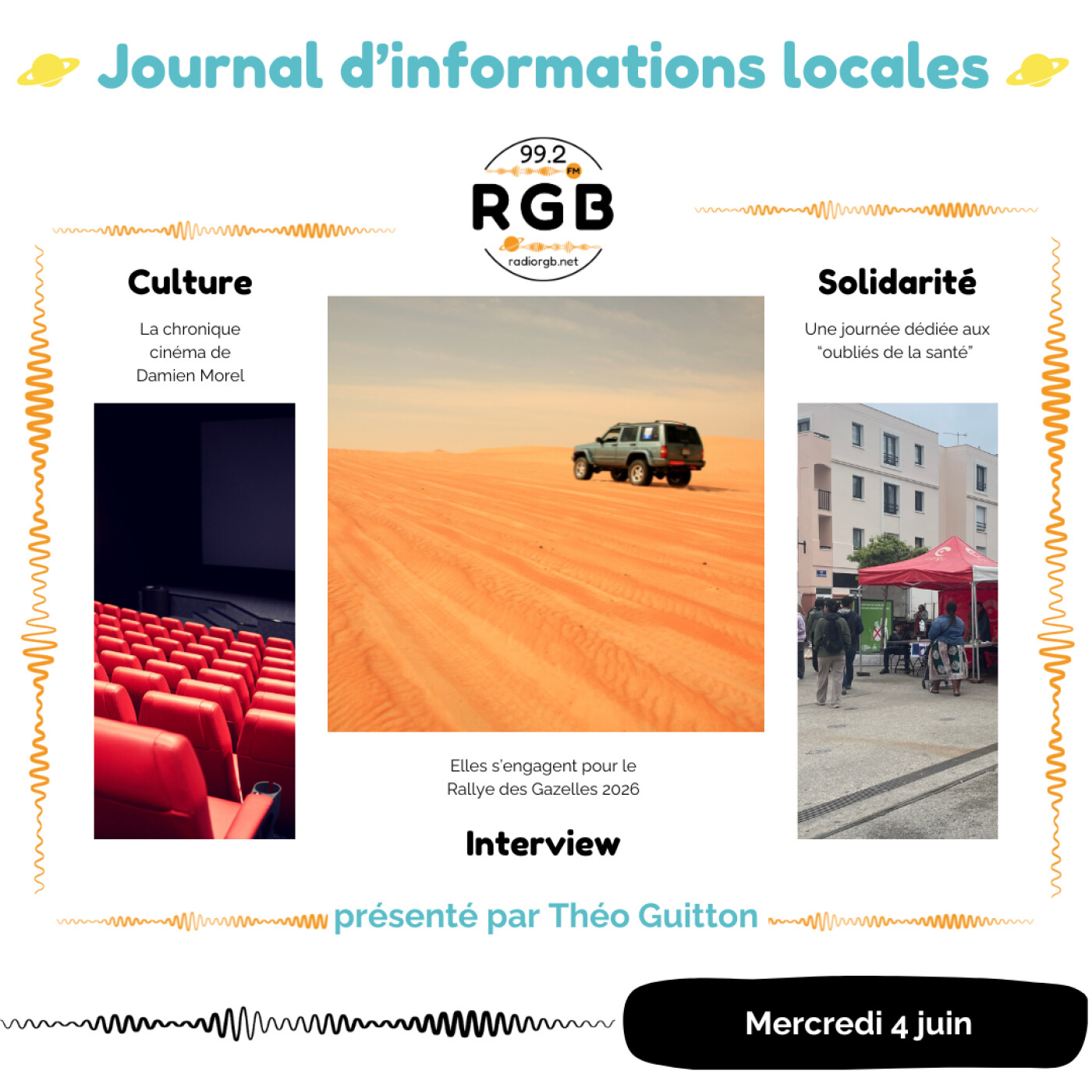 Le journal d\'informations locales - Radio RGB Cergy-Pontoise