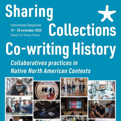 International symposium - Sharing Collections, Co‑Writing History : Collaboratives Practices in Native North American Contexts cover