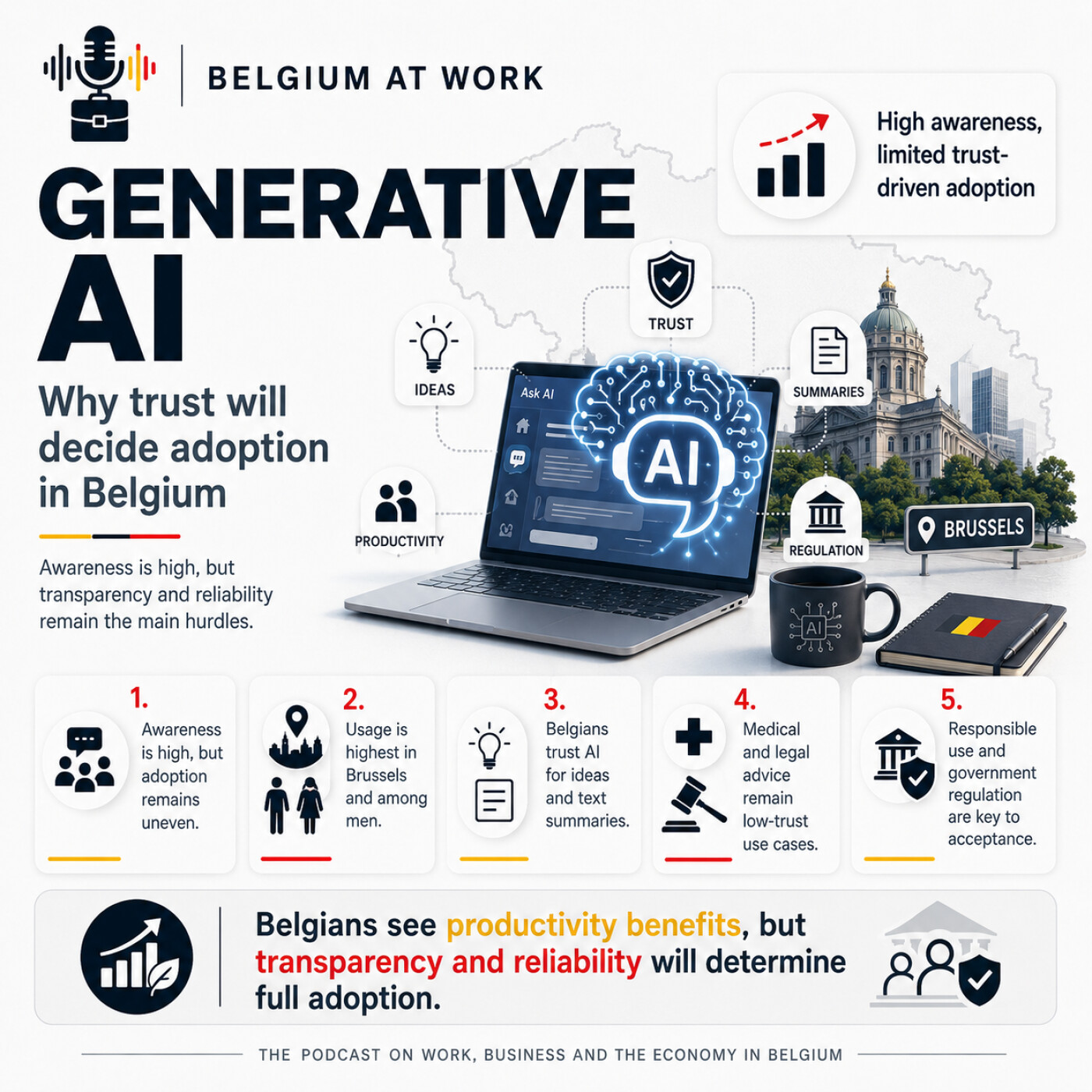 Trust in Generative AI: A Belgian Perspective episode artwork
