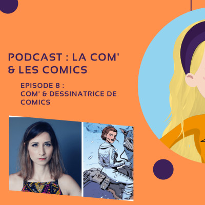 CDTB #8 : la com' et dessinatrice de comics cover