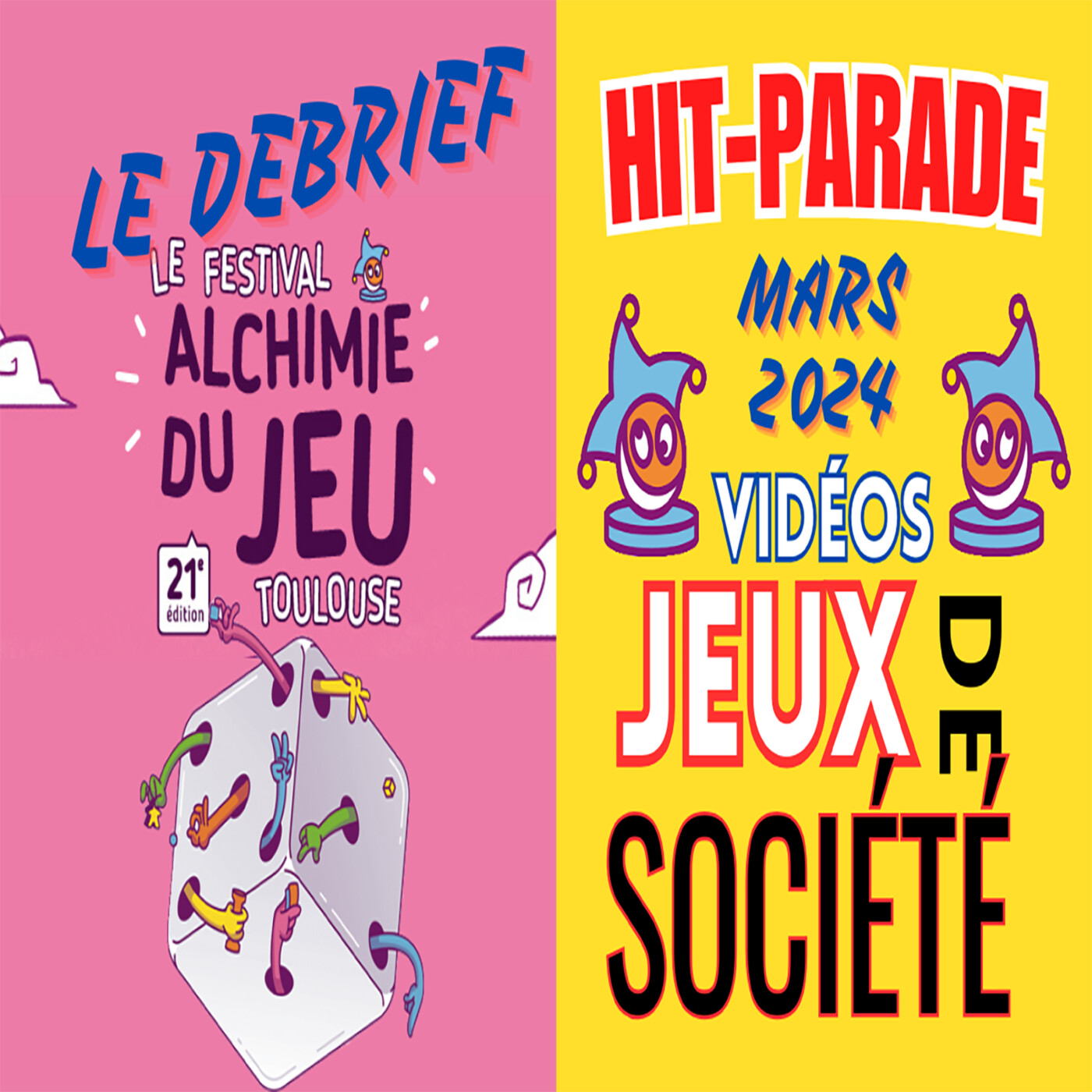 Les Vidéos Jeux de Société les plus vues du mois de Mars et Retour sur l'Alchimie du Jeu 2024 episode artwork