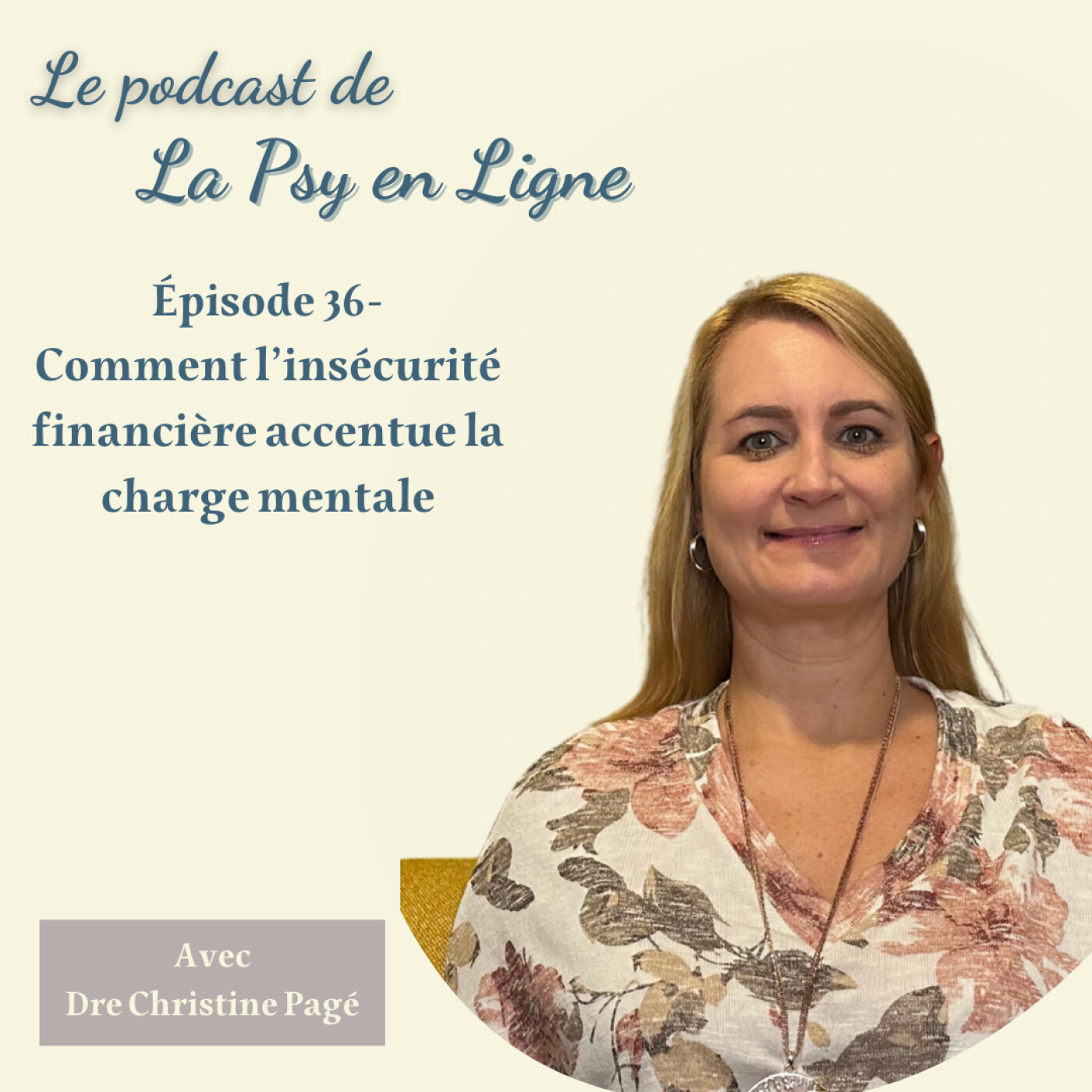 Le Podcast de la Psy en ligne- Psychologie et charge mentale