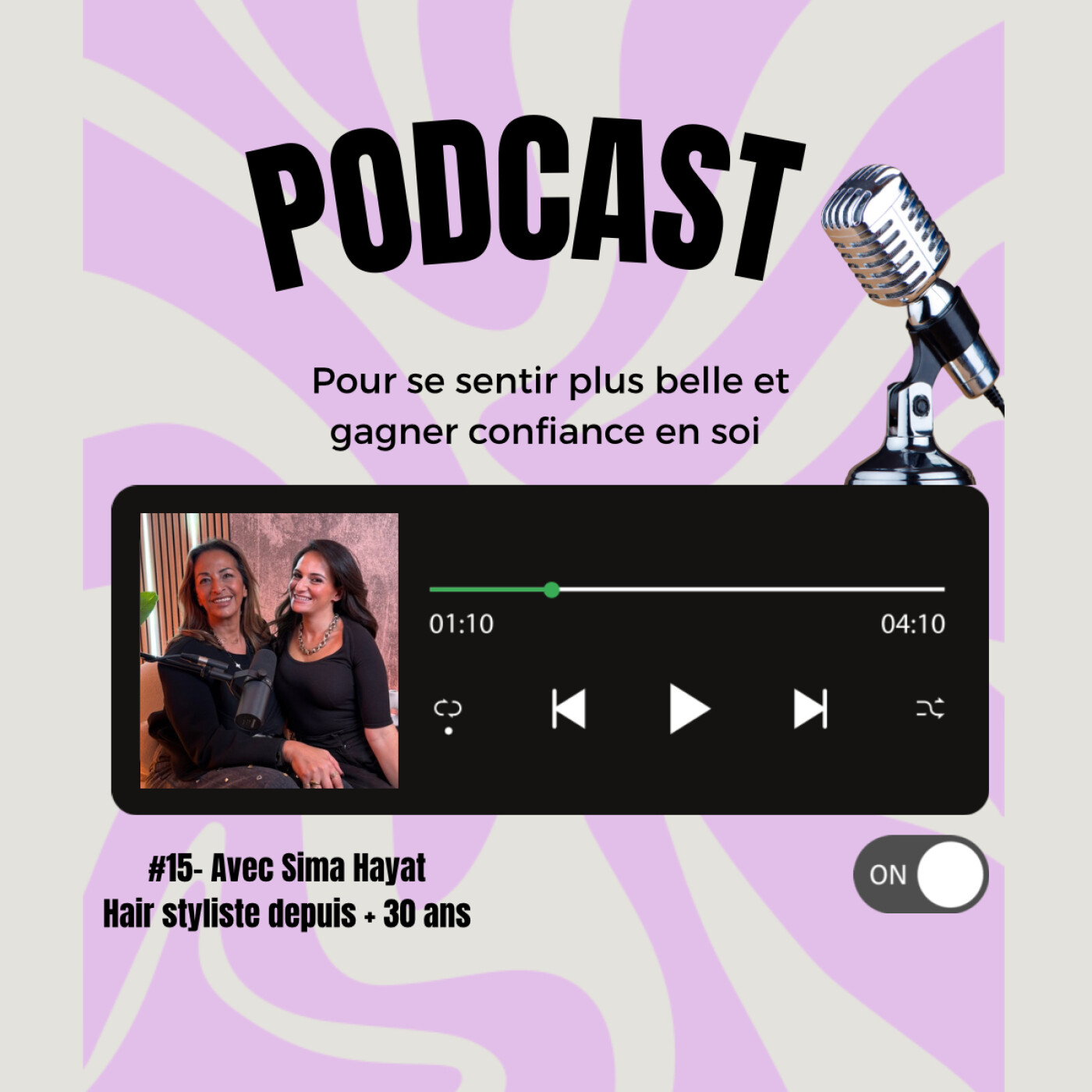 #15- Dans les coulisses d’une coiffeuse événementielle avec Sima Hayat episode artwork