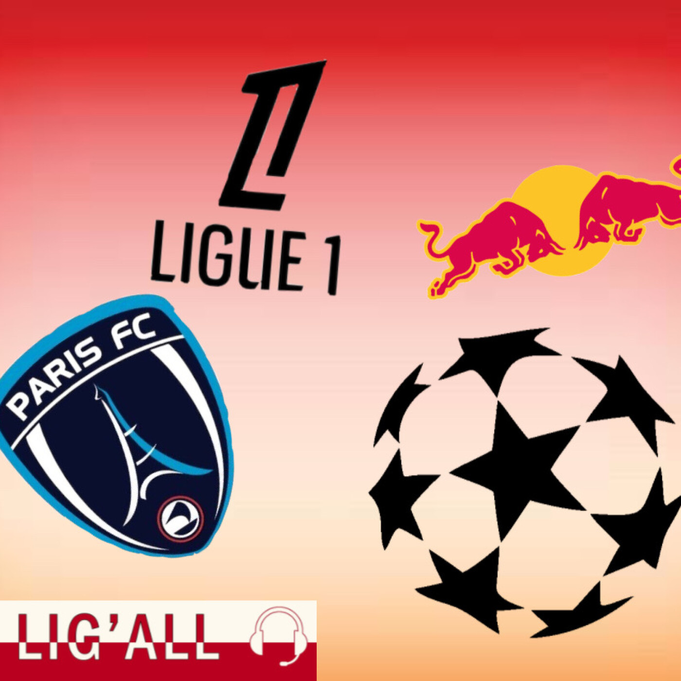 Épisode 3 - Ligue 1 : Farmer's League ?, Rachat du Paris FC, Avis du classement de Ligue 1, Bilan et pronostic en LDC — Lig’All cover