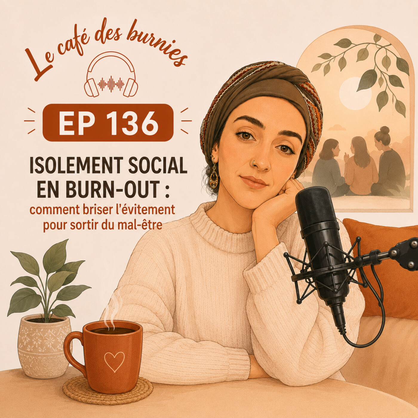 EP 136 ISOLEMENT SOCIAL EN BURN-OUT : comment briser l'évitement pour sortir du mal-être