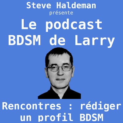 Le podcast BDSM de Larry - Comment rédiger un bon profil sur les sites de rencontres BDSM cover