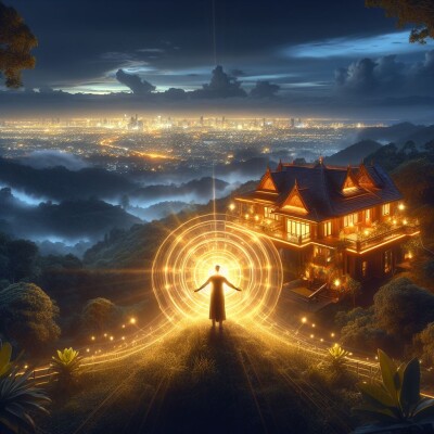 Ne laisse pas le monde technologique éteindre la lumière de ton âme - Archange Raphaël Psaume 27 cover