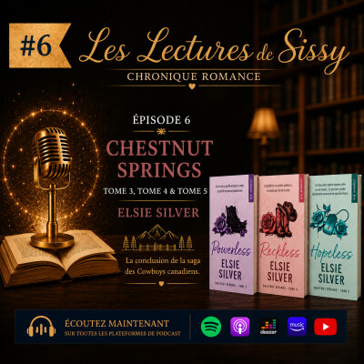 Chestnut Springs – Tomes 3 Powerless, 4 Reckless & 5 Hopeless d'Elsie Silver, Chronique Romance cover