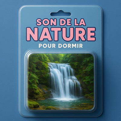 1 H Bruit Blanc de l'eau douce qui coule pour DORMIR ou la concentration cover