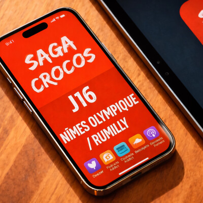 Episode 264 -SagaCrocos - Nîmes Olympique / Rumilly. J16 cover