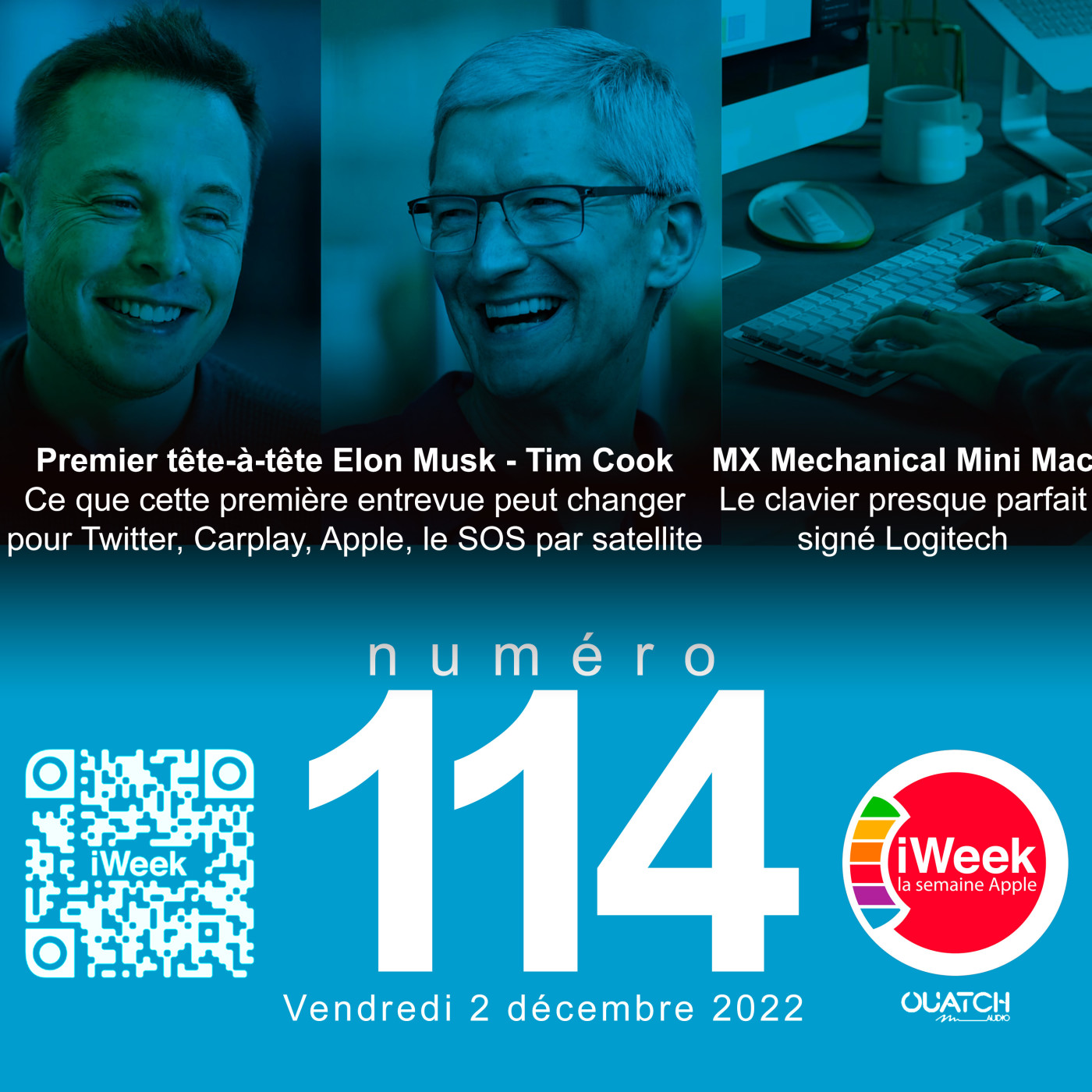 cover of episode Tim Cook & Elon Musk : ce que leur 1er tête-à-tête peut changer