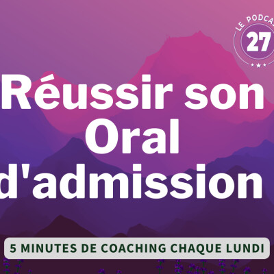 Réussir votre oral d'admission à l'école de mes rêves ! cover