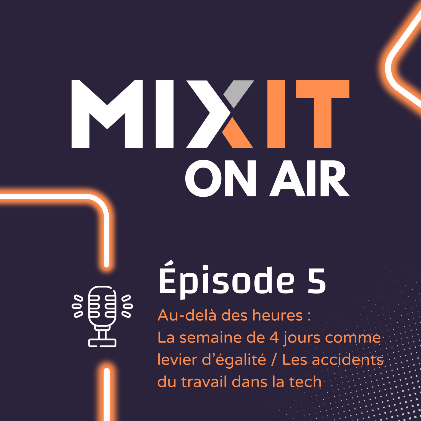 Episode 05 - Au-delà des heures : La semaine de 4 jours comme levier d’égalité / Les accidents du travail dans la tech
