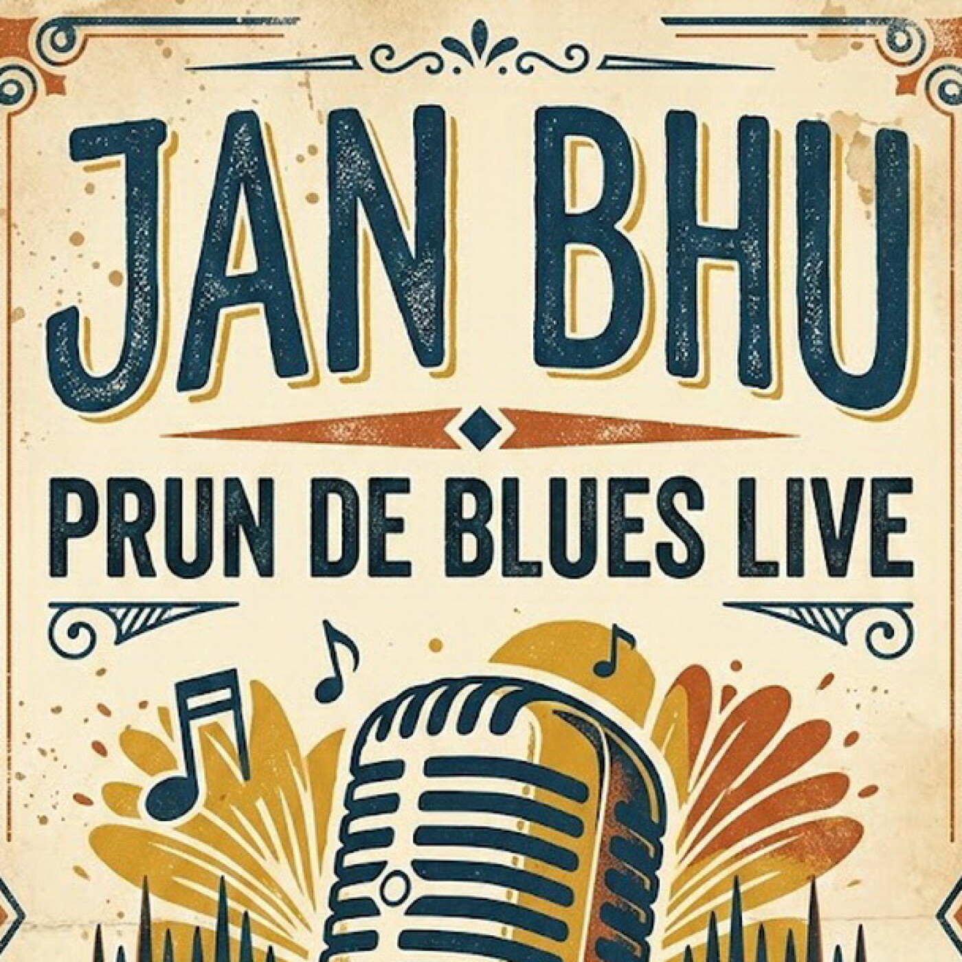 PRUN DE BLUES LIVE - JAN BHU - MARS 2026