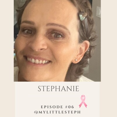 stéphanie, vivre avec un cancer du sein, croire en la vie plus que tout cover
