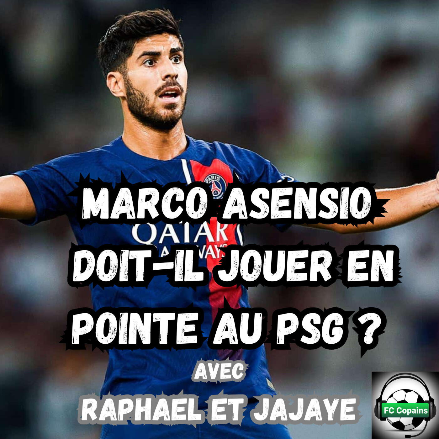 Marco Asensio peut-il jouer en pointe au PSG ?