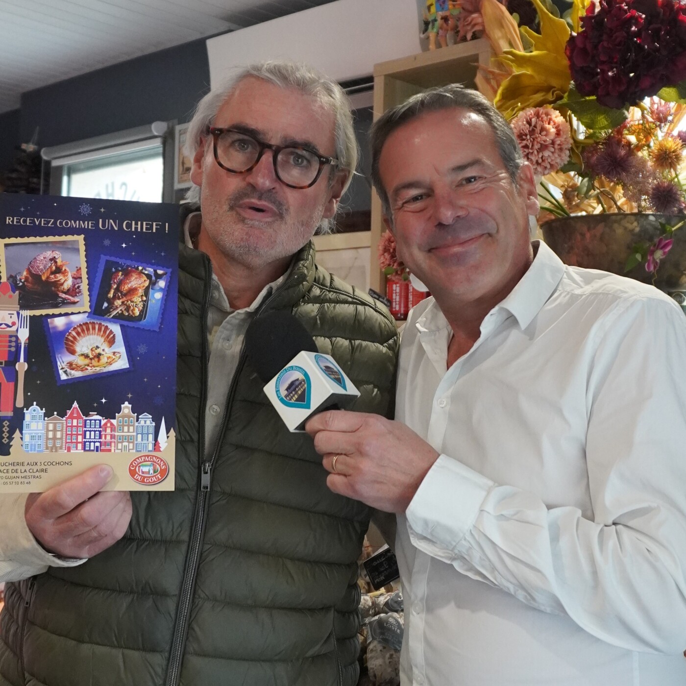 A la boucherie Aux 3 Cochons, venez faire vos commandes pour les fêtes de fin d'année. Manu vous détaille les nombreux produits proposés episode artwork