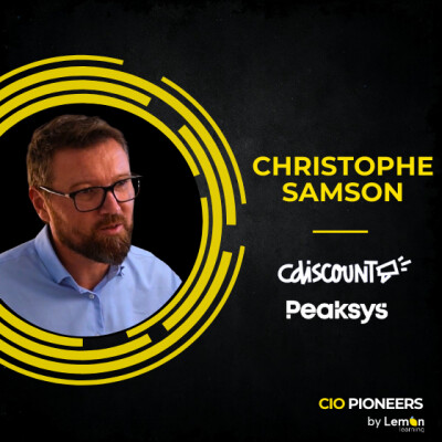 Accélérer le delivery et industrialiser la Tech : la méthode de Christophe Samson, DSI de Cdiscount et DG de Peaksys cover